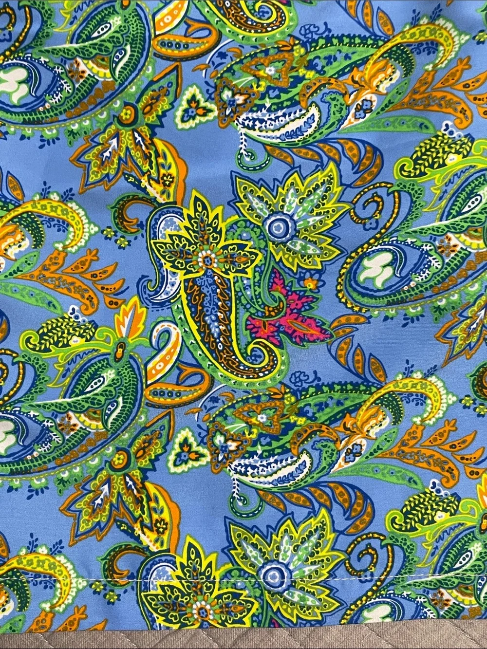 Polo Ralph Lauren Swimwear Blue Paisley Swim Trunks Men’s L Beach Cruisewear